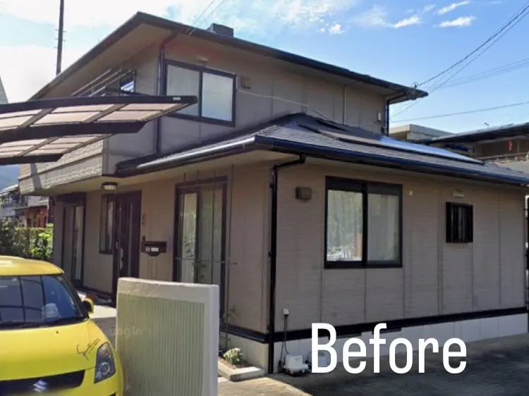 葵区足久保にて、塗装工事が完了しました✨